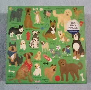Doodle Dogs 500 Piece Jigsaw Puzzle NWT
